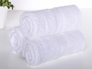 XPOSE® Froté ručník VERONA 3ks - bílý 30x50 cm