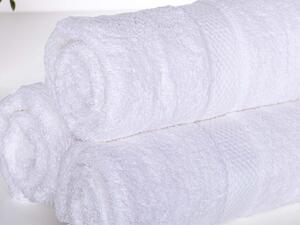 XPOSE® Froté ručník VERONA 3ks - bílý 30x50 cm