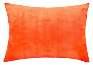 XPOSE® Mikroplyšový povlak na polštář - oranžový 50x70 cm
