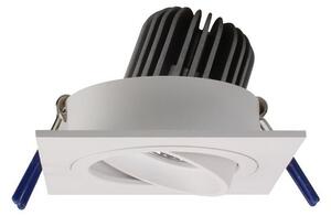 LED2 2160431 192N, otočné a výklopné zápustné bodové svítidlo 92mm 6W / 530lm 3000K bílá