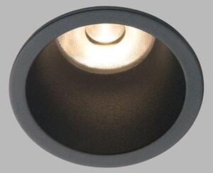 LED2 2250233 RAY S zápustné bodové svítidlo 58mm 6W / 480lm 3000K černá