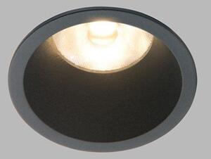 LED2 2250333 RAY M zápustné bodové svítidlo 75mm 10W / 850lm 3000K černá