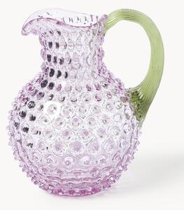Ručně foukaný džbán Hobnail, 2 l