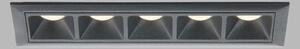 LED2 2250933 LINEAR 5 zápustné bodové svítidlo 147mm 10W / 1050lm 3000K černá