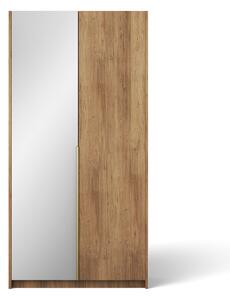 ADRK Šatní skříň ALERA II AG 100, dub artisan/madlo zlaté