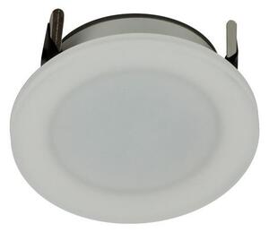 LED2 2050131 STATIC, kulaté zápustné bodové svítidlo 92mm 7W / 700lm 3000K IP44 písková matná
