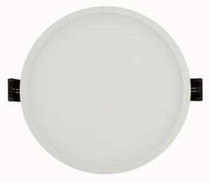 LED2 2182431 SLIM-R, S kulaté zápustné bodové svítidlo 145mm 10W / 800lm 3000K IP43 bílá