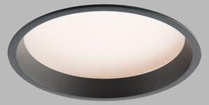 LED2 2250733 ZETA L kulaté zápustné bodové svítidlo 200 mm 25W / 2500lm 3000K černá