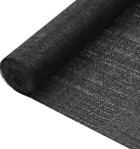 Stínící tkanina černá 1,2 x 10 m HDPE 75 g/m² 149320
