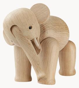 Dekorace z dubového dřeva Elephant Mini