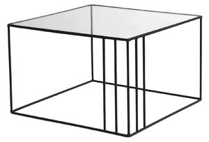 Kalune Design Konferenční stolek Outline černý/tvrzené sklo