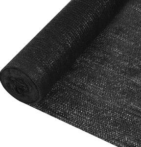 Stínící tkanina černá 1 x 25 m HDPE 150 g/m² 149336