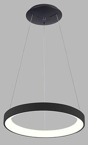 LED2 3271853 BELLA SLIM P závěsné svítidlo LED D480mm 38W/2660lm 3000K/4000K černá