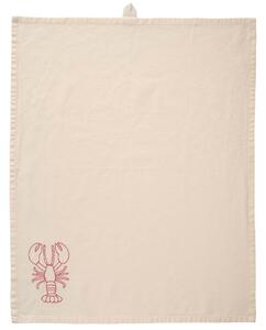 Bavlněná utěrka Crayfish Embroidered