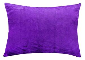 XPOSE® Mikroplyšový povlak na polštář - tmavě fialový 50x70 cm