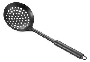 Allesken Ocelová odpěnovačka MODERN KITCHEN 34x11 cm černá
