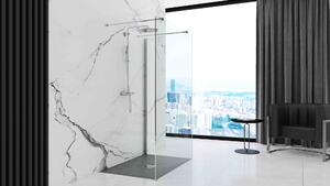 Rea GREY ROCK- Akrylátová sprchová vanička 90 x 120 x 3,5 cm + sifon, šedá, REA-K4584