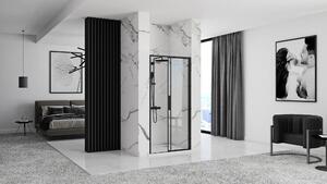 Rea - Posuvné sprchové dveře Rapid Slide 120cm, černá, REA-K6402
