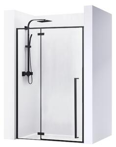 Rea - FARGO Black sprchové dveře - černá matná, 110 x 195 cm, REA-K6325