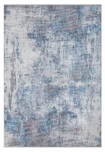 My Flair, Kusový koberec Avery blau/grau – na ven i na doma, 160x230, modrá, chodba / předsíň