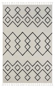 My Flair, Kusový koberec Moroccan Dream weiß, 190x240, černobílá, ložnice