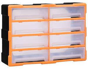 Organizér s 8 velkými zásuvkami 52 x 16 x 37 cm 149599