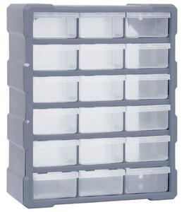 Organizér s 18 středně velkými zásuvkami 38 x 16 x 47 cm 149598