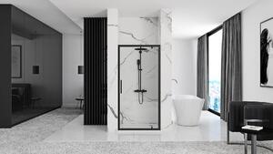 Rea - RAPID SWING jednokřídlé sprchové dveře, černý, 70 x 195 cm, REA-K6407