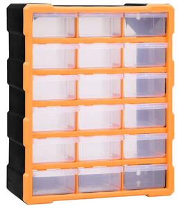 Organizér s 18 středně velkými zásuvkami 38 x 16 x 47 cm 149597