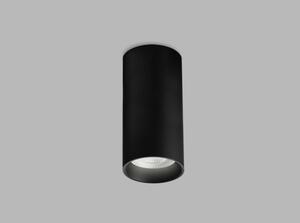 LED2 1251443DT LUKY stropní povrchové bodové svítidlo LED D80mm 15W/1425lm 4000K TRIAC černá