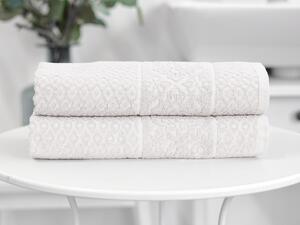 XPOSE® Froté ručník FIJI 2ks - bílý 40x60 cm