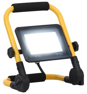 LED reflektor s rukojetí 30 W studené bílé světlo 149640
