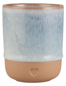 Kameninový hrnek Heart Light Blue Matt 190 ml