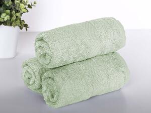 XPOSE® Froté ručník VERONA 3ks - světle zelený 30x50 cm