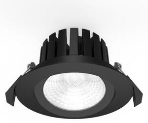 LED2 2231643DT MAX 2 zápustné bodové svítidlo nastaviteľné LED D80mm 8W/735lm 4000K IP65 TRIAC černá