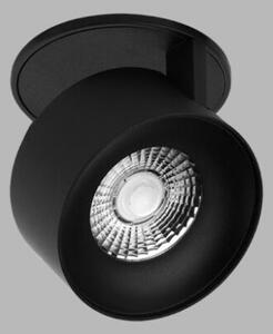 LED2 21507333DT KLIP zápustné bodové svítidlo nastaviteľné LED D77mm 11W/770lm 3000K TRIAC černá, černá