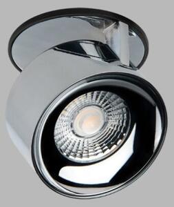 LED2 21507335DT KLIP zápustné bodové svítidlo nastaviteľné LED D77mm 11W/770lm 3000K TRIAC černá, chrom