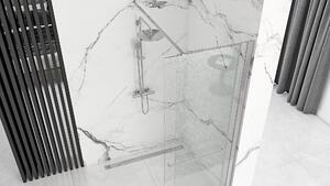 Rea - Cortis posuvná sprchová zástěna 100x195cm, 6mm sklo, čiré sklo/chromový profil, REA-K7210