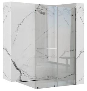 Rea - Cortis posuvná sprchová zástěna 100x195cm, 6mm sklo, čiré sklo/chromový profil, REA-K7210