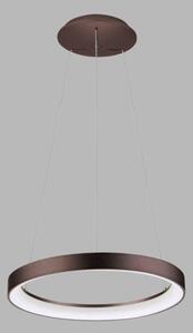 LED2 3271858DT BELLA SLIM závěsné svítidlo LED D480mm 38W/2660lm 3000-4000K TRIAC kávová