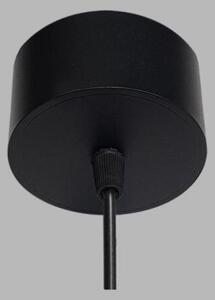 LED2 3251443DT LUKY závěsné svítidlo LED D80mm 15W/1425lm 4000K TRIAC černá