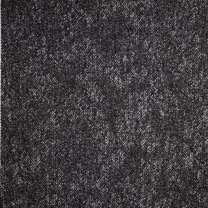 Kobercové čtverce Atlanta 218 - černý - 50x50 cm
