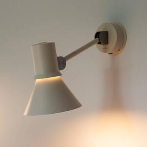 Anglepoise Nástěnné světlo typ 80 W2, béžové, Ø 15 cm, kov, stmívatelný, Krémová / jantar, Obývací pokoj / jídelna, Hliník, Design