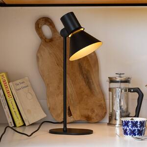 Anglepoise Stolní lampa typ 80 T1, matná černá, 48 cm, kov, Černá, Obývací pokoj / jídelna, Hliník, Design