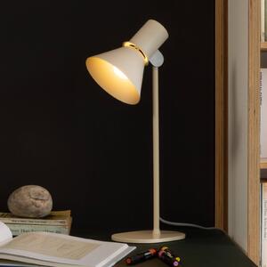 Anglepoise Stolní lampa typ 80 T1, béžová, 48 cm, kovová, Krémová / jantar, Obývací pokoj / jídelna, Hliník, Design