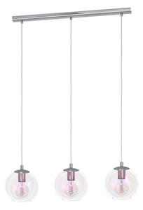 Eglo 901919 - Lustr na lanku ARISCANI 3xE27/60W/230V lesklý chrom
