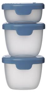 Sada krabiček Snack tubs, 3ks, b.box, modré