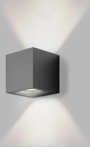 LED2 5132334 TOMY venkovní nástěnné svítidlo LED 2x4,5W/450lm 3000K IP65 antracit
