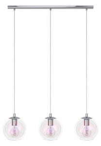 Eglo 901919 - Lustr na lanku ARISCANI 3xE27/60W/230V lesklý chrom