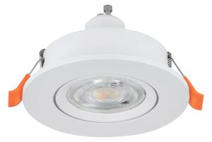 Eglo 902254 - LED Podhledové bodové svítidlo BARRANCO 1xGU10/4,5W/230V bílá